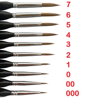 Icky Sticky 14014 Langhao Hair Detail Paint Brush 7