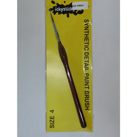 Icky Sticky 14021 Synthetic Hair Detail Paint Brush 4