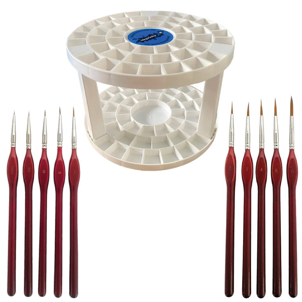 Icky Sticky 14025 Synthetic Paint Brush Kit