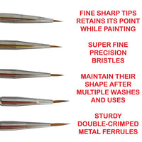 Icky Sticky 14025 Synthetic Paint Brush Kit