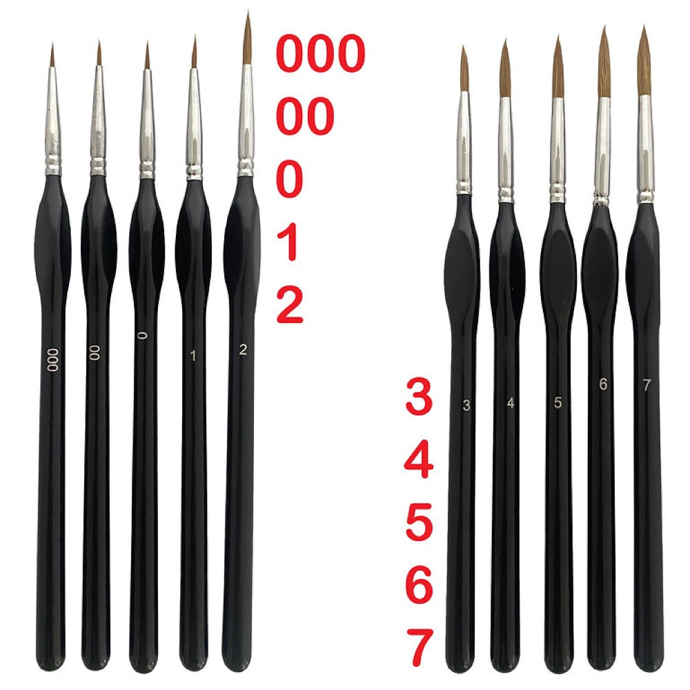 Icky Sticky 14026 Langhao Paint Brush Kit