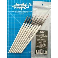 Icky Sticky 14027 Liner Brush Set