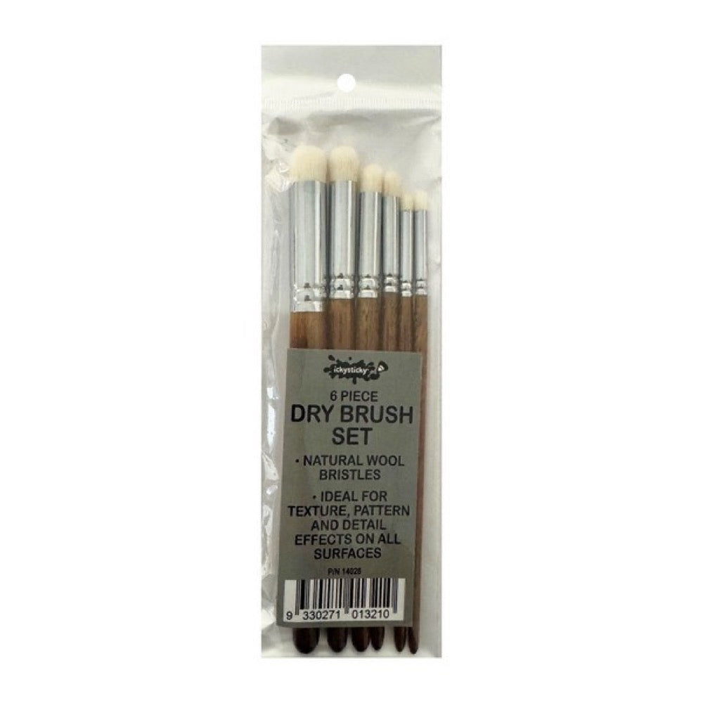 Icky Sticky 14028 Dry Brush Set