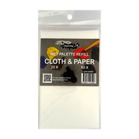 Icky Sticky 550097 Hydo Cloth (20pk) & Palette Paper Refill (50pk)