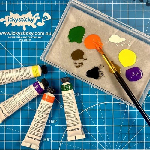 Icky Sticky 550097 Hydo Cloth (20pk) & Palette Paper Refill (50pk)