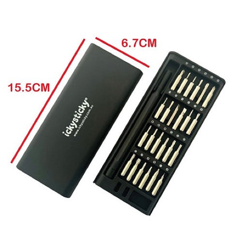 Icky Sticky 550101 24-in-1 Precision Screw Driver Set