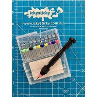 Icky Sticky 550103 Tungsten Micro Drill Bit Set with Handle (31 Piece)