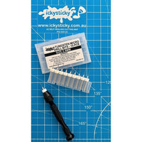Icky Sticky 550112 Tungsten Micro Drill Bits 0.8mm (10 piece)