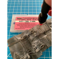 Icky Sticky 550116 Tungsten Micro Drill Bits 1.1mm - 2.0mm