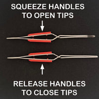 Icky Sticky 560284 Reverse Action Tweezers (2pk)