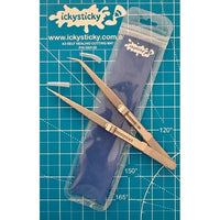 Icky Sticky 560285 Side Lock Tweezers (2pk)