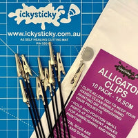 Icky Sticky 560297 Metal Alligator Clips (10pk)