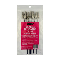 Icky Sticky 560298 Flexible Metal Alligator Clips (10pk)