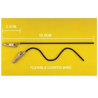 Icky Sticky 560298 Flexible Metal Alligator Clips (10pk)