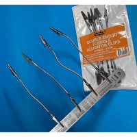 Icky Sticky 560299 Double-Ended Flexible Alligator Clips (10pk)