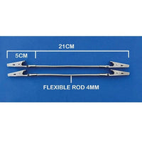 Icky Sticky 560299 Double-Ended Flexible Alligator Clips (10pk)