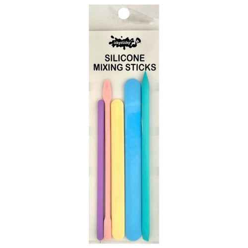 Icky Sticky 560328 Silicone Mixing Sticks 5pk