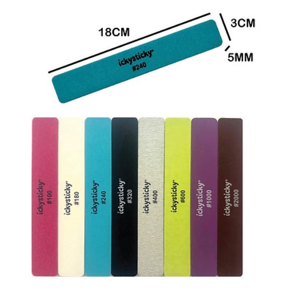 Icky Sticky 610611 Sanding Sticks Ultra Fine 6pk