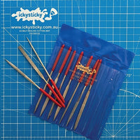 Icky Sticky 660238 10 Piece Diamon File Set