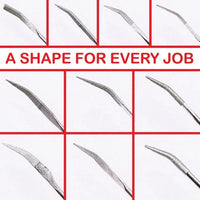 Icky Sticky Curved Diamond File Set 10 Piece