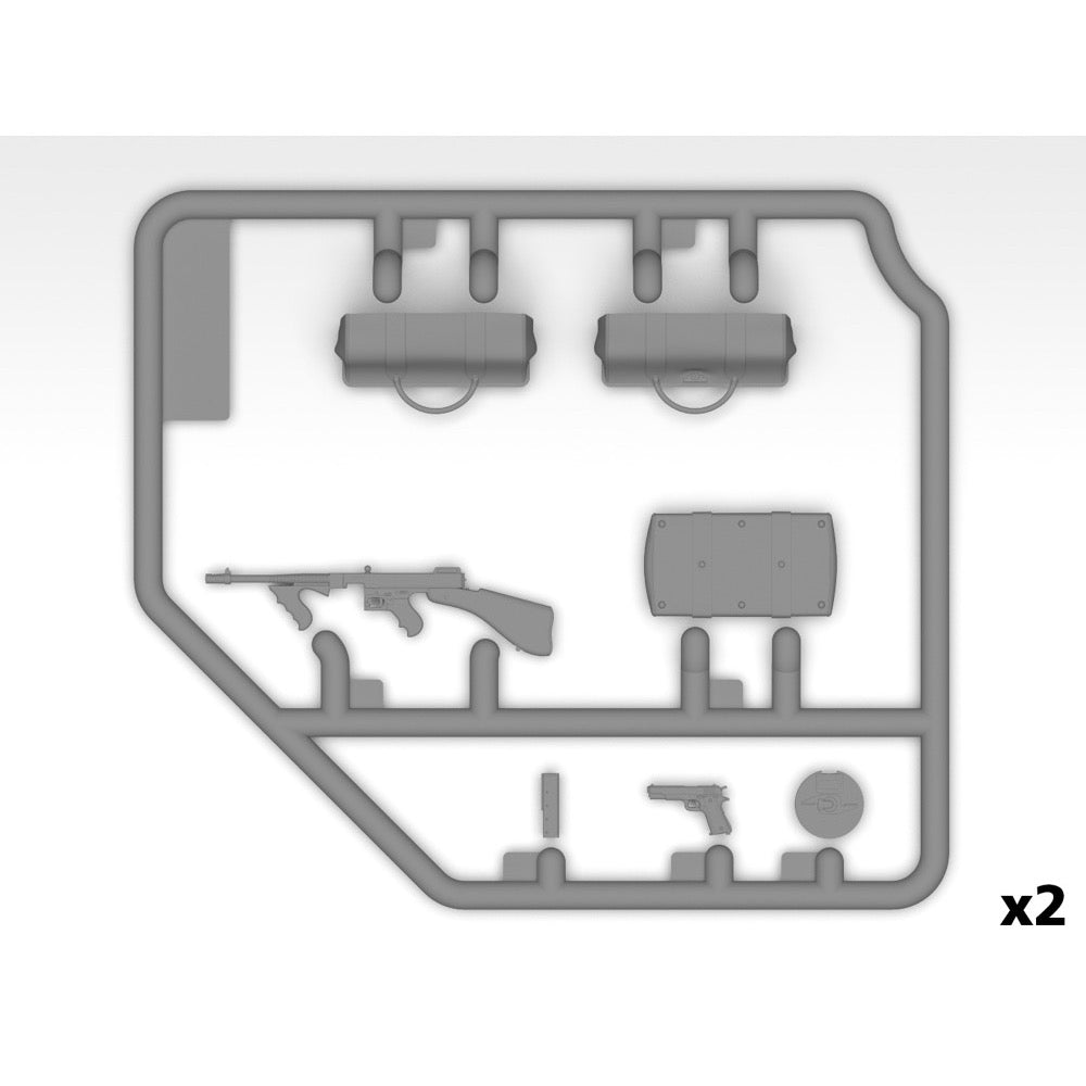 ICM 24052 1/24 Ford A Gangster Car (1930s) 4823044411610