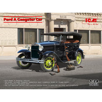 ICM 24052 1/24 Ford A Gangster Car (1930s) 4823044411610