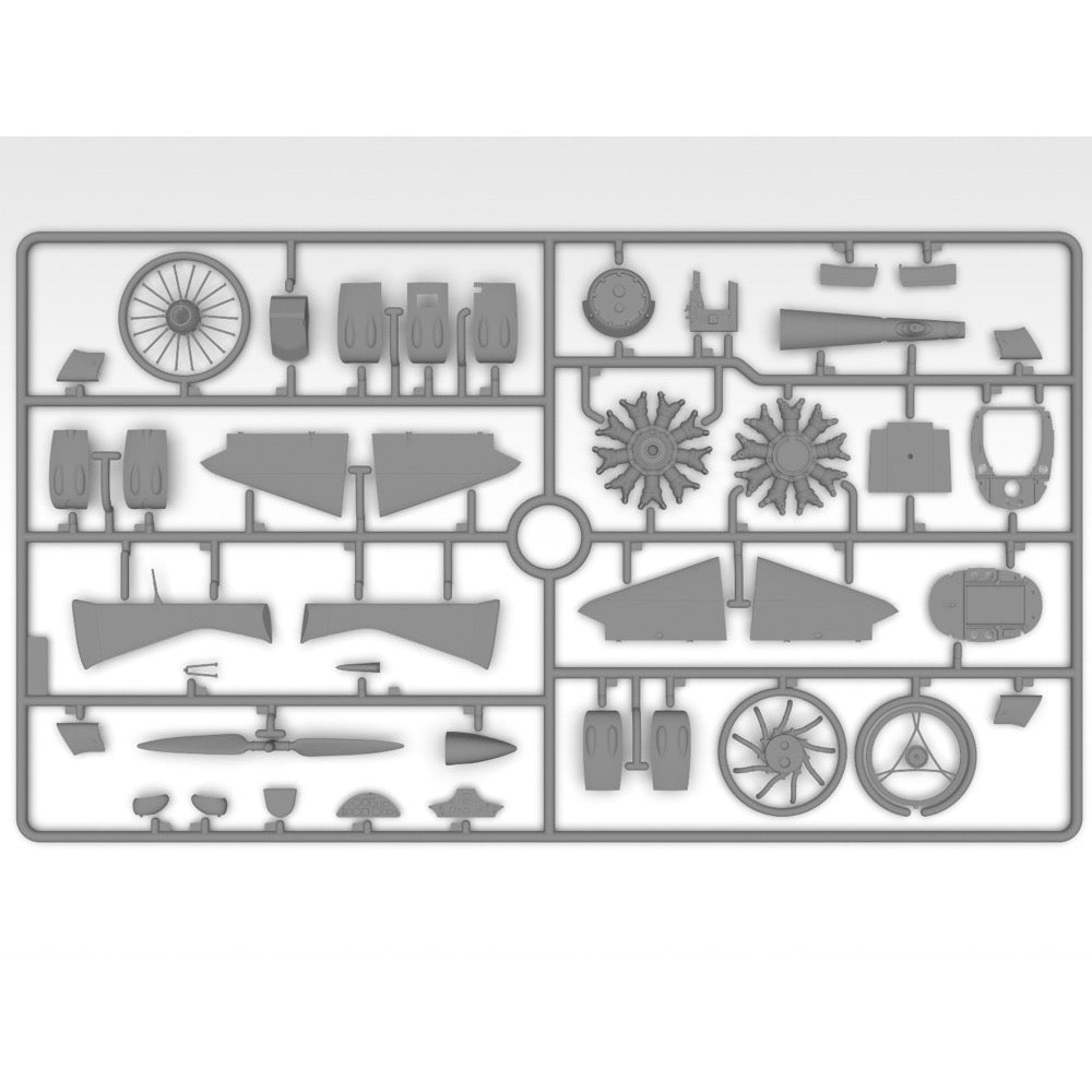 ICM 32014 1/32 Henschel Hs-123A-1 WWII German Attack Aircraft