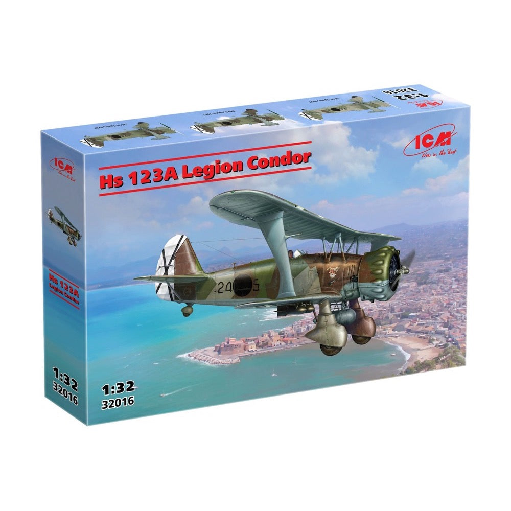 ICM 32016 1/32 Henschel HS 123A-1 Legion Condor