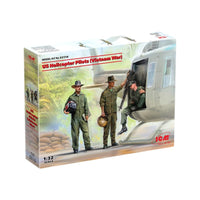 ICM 32114 1/32 US Helicopter Pilots Vietnam War