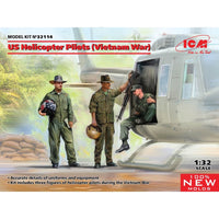 ICM 32114 1/32 US Helicopter Pilots Vietnam War