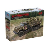 ICM 35017 1/35 ZiL-131 of the Armed Forces of Ukraine with DShKMD and Crew