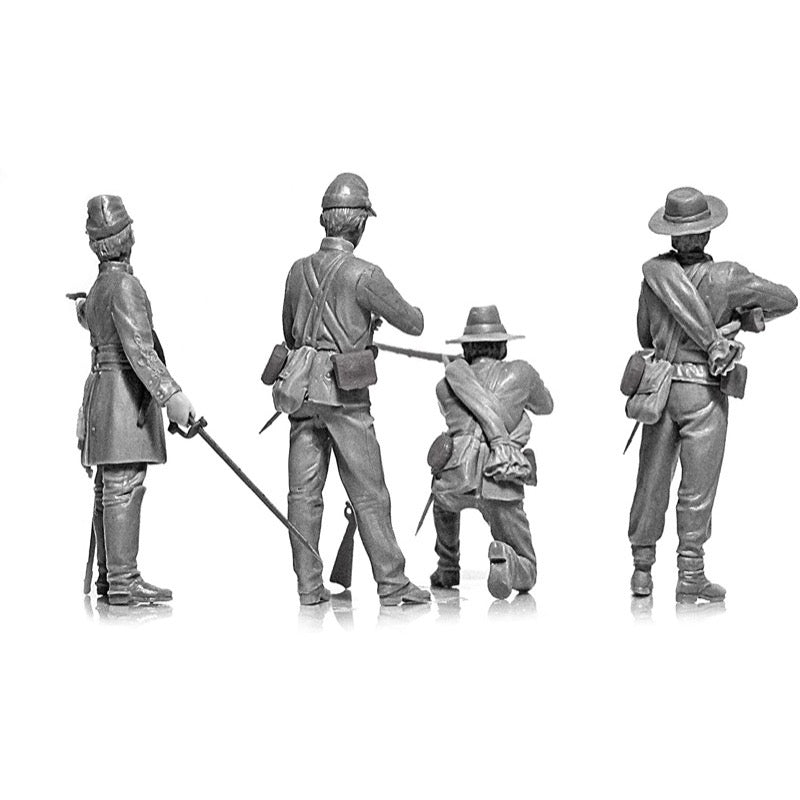 ICM 35021 1/35 American Civil War Confederate Infantry