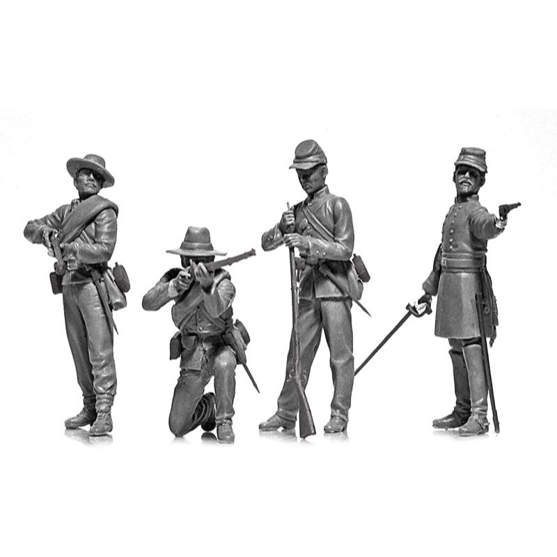ICM 35021 1/35 American Civil War Confederate Infantry