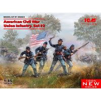 ICM 35023 1/35 American Civil War Union Infantry Set No.2