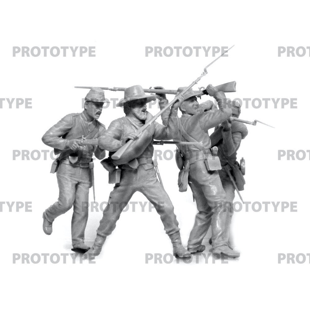 ICM 35024 1/35 American Civil War Confederate Infantry Set No.2