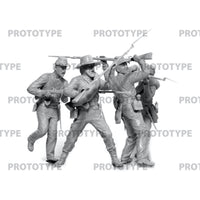 ICM 35024 1/35 American Civil War Confederate Infantry Set No.2