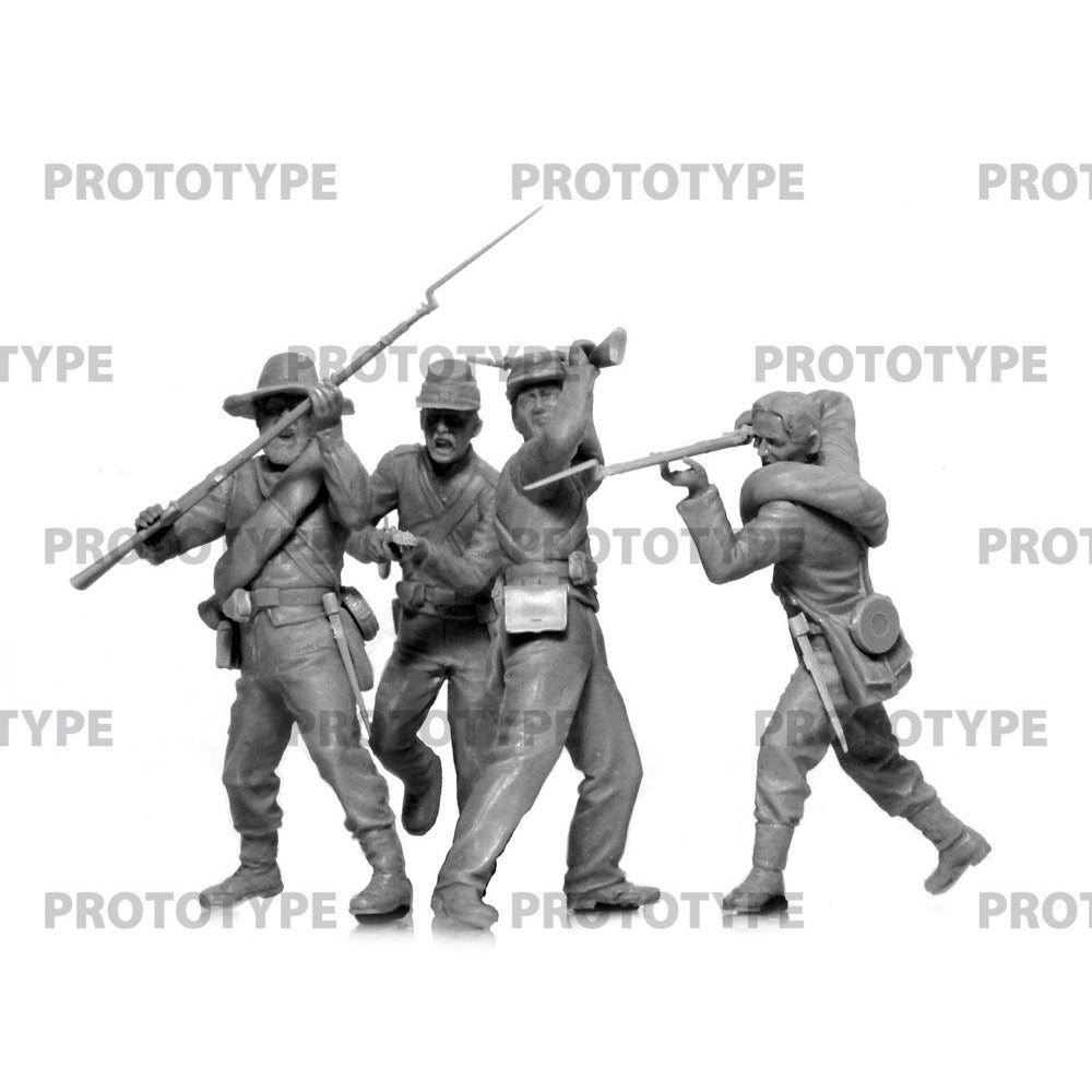 ICM 35024 1/35 American Civil War Confederate Infantry Set No.2