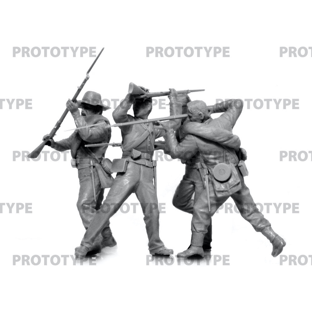 ICM 35024 1/35 American Civil War Confederate Infantry Set No.2
