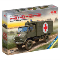 ICM 35138 1/35 Unimog S 404 German Military Ambulance