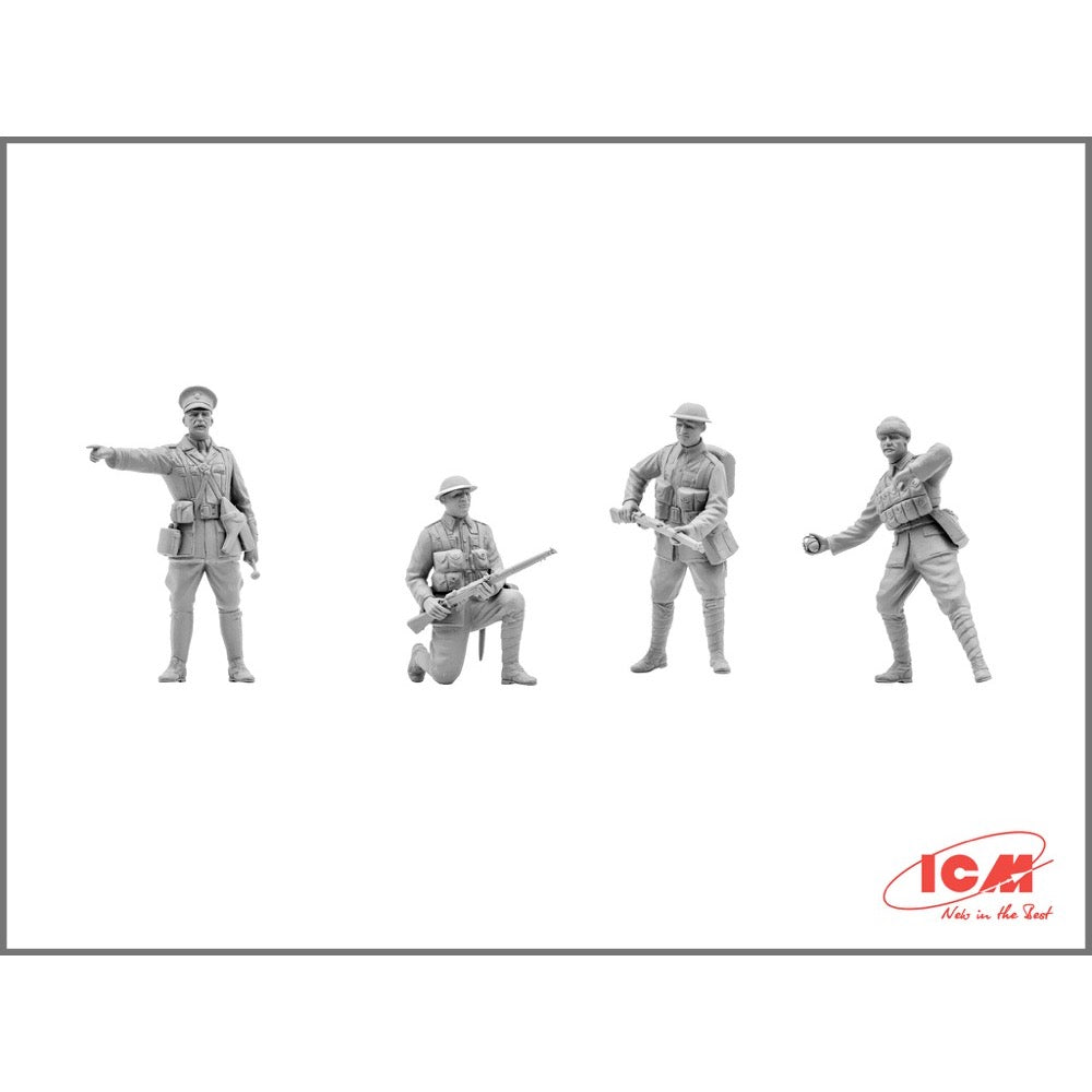 ICM 35301 1/35 British WWI Infantry 1917-1918