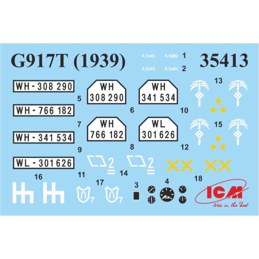 ICM 35408 1/35 German G917T Truppenluftschutzwage 4823044411603