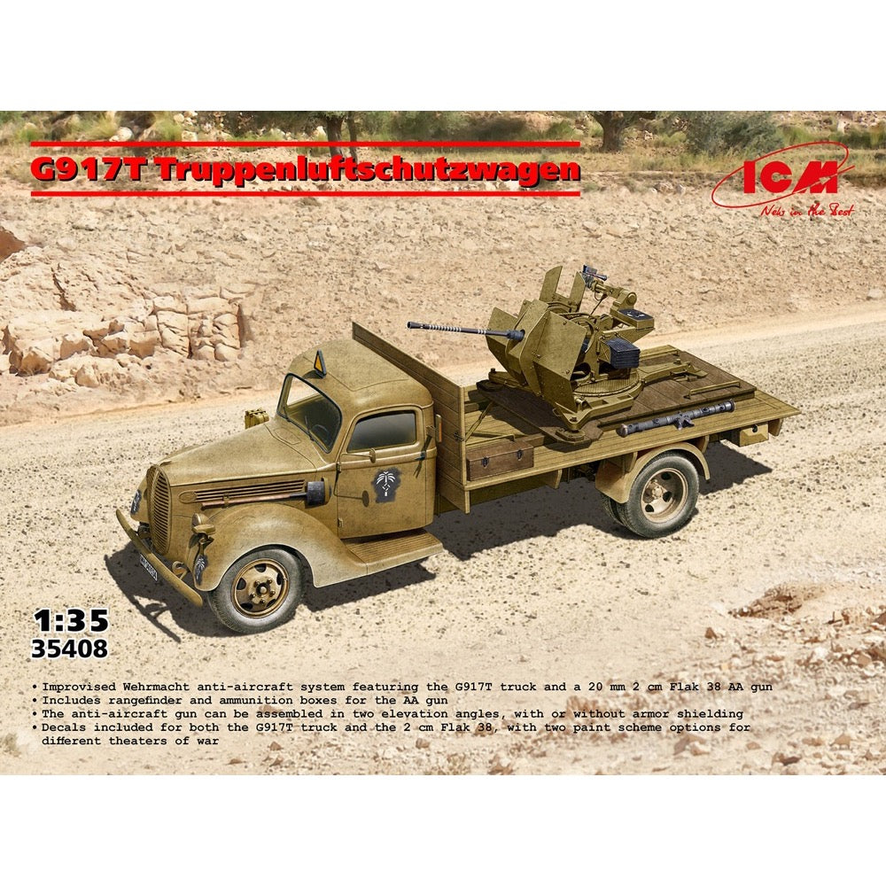 ICM 35408 1/35 German G917T Truppenluftschutzwage 4823044411603