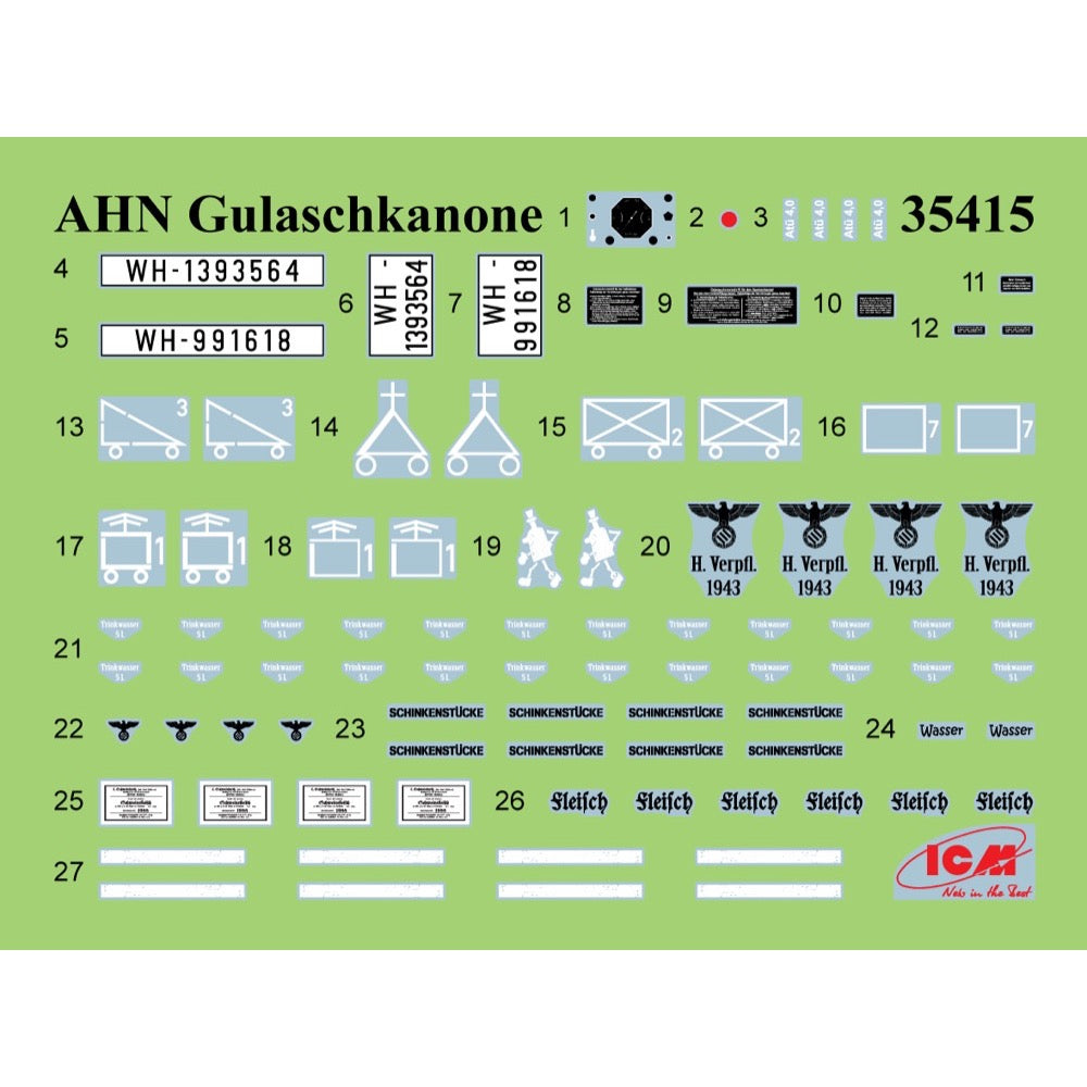 ICM 35421 1/35 AHN Gulaschkanone with Cooks