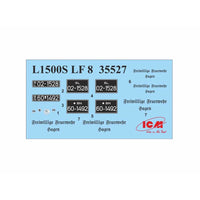 ICM 35527 1/35 L1500S LF 8 German Light Fire Truck 4823044402946