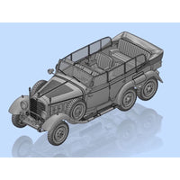 ICM 35538 1/35 Type G4 Kfz.21 WWII German Staff Car 4823044402977