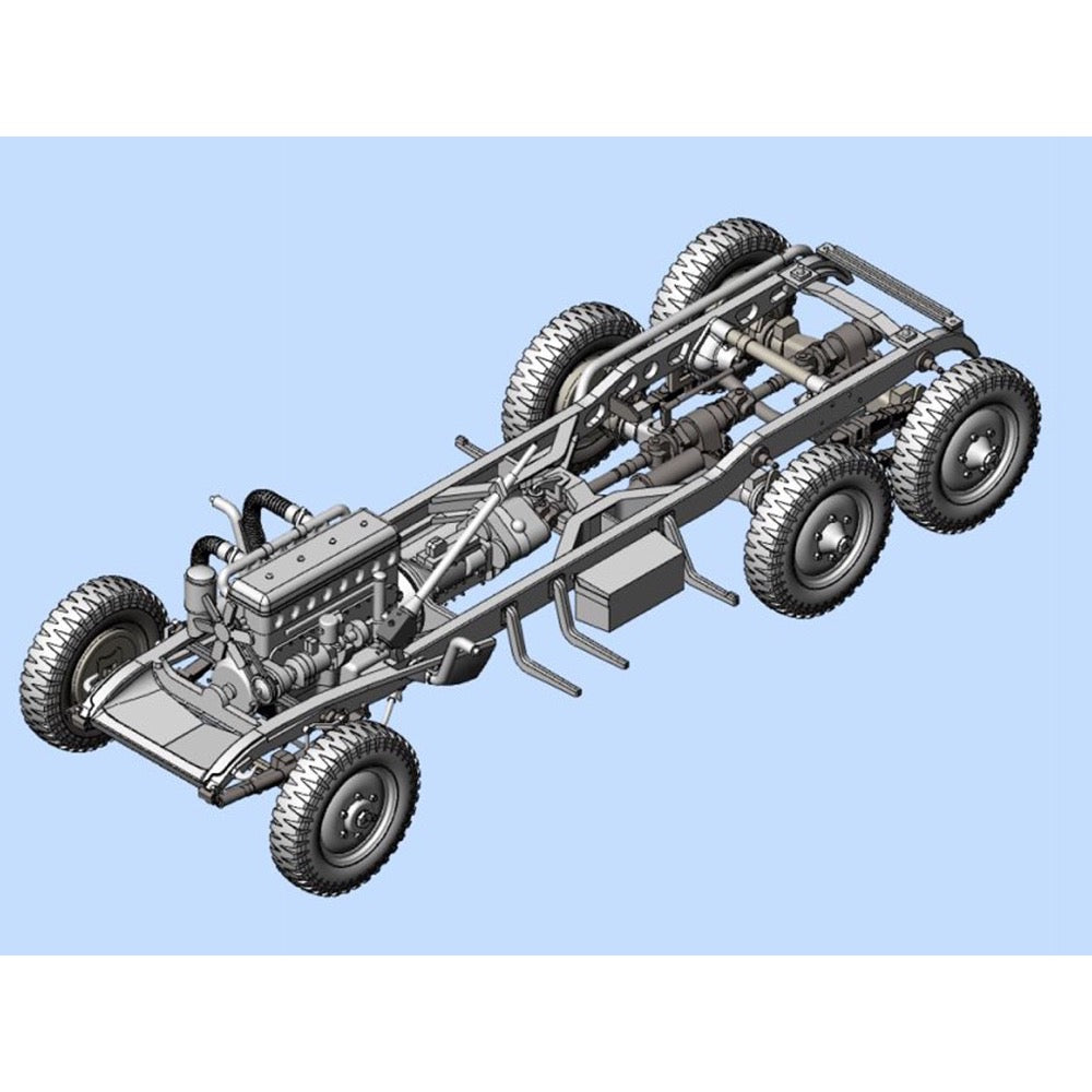 ICM 35538 1/35 Type G4 Kfz.21 WWII German Staff Car 4823044402977