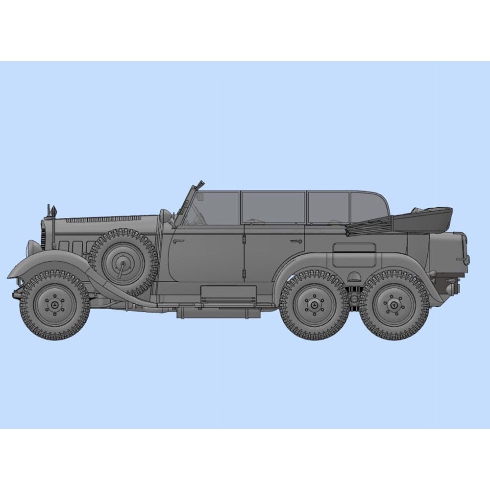 ICM 35538 1/35 Type G4 Kfz.21 WWII German Staff Car 4823044402977