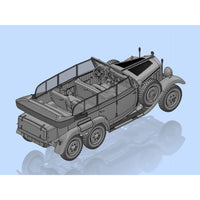 ICM 35538 1/35 Type G4 Kfz.21 WWII German Staff Car 4823044402977