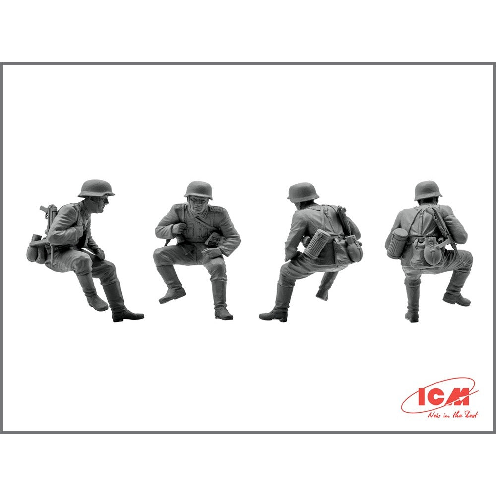 ICM 35634 1/35 German Tank Riders 1942-45 4823044403257