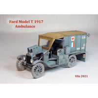 ICM 35661 1/35 Model T 1917 Ambulance WWI American Car 4823044404056